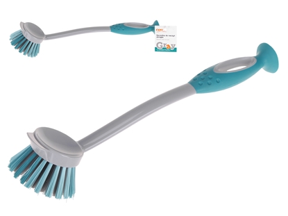 Attēls no Round dish brush GRAY COLLECTION, 28 x 7 x 4.5, 60277, Simple Solution