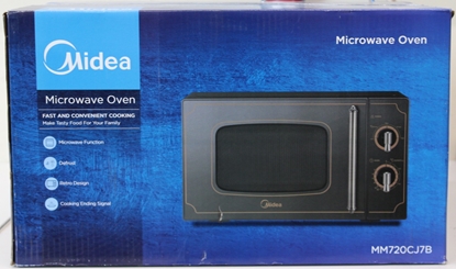 Изображение SALE OUT.  | Midea | Microwave oven | MM720CJ7B | Free standing | 700 W | Black | DAMAGED PACKAGING, MISSING INNER PACKAGING, SCRATCHED ITEM