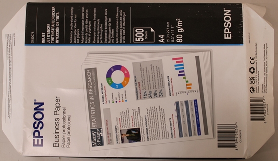 Picture of SALE OUT. | Business Paper 500 sheets | Printer | White | 80 g/m² | A4 | DAMAGED PACKAGING, UNPACKED