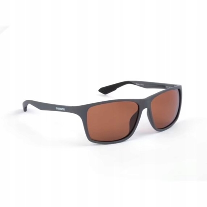 Изображение Shimano Okulary polaryzacyjne Shimano Technium, matte dark grey/copper