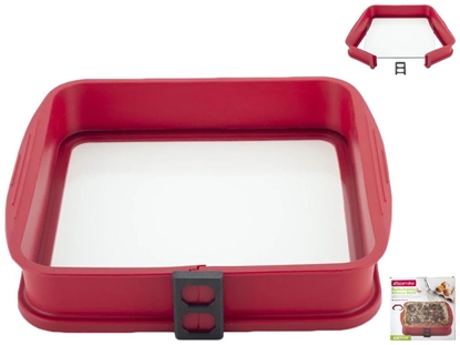 Picture of Silicone baking dish 26.5*25.1*5.3 cm (glass bottom), 7759, Kamille