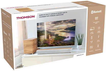 Изображение Soundbar Thomson Thomson COSY Soundbar z bezprzewodowym subwooferem biay