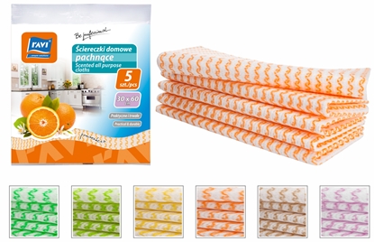Attēls no Spunlace fragranced wipes, 15 x 1.5 x 21, 00441, Simple Solution
