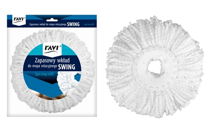 Attēls no SWING spin mop refill, 27.5 x 4.5 x 24.5, 00693, Simple Solution