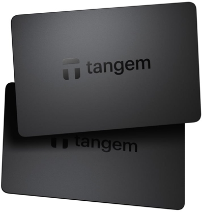 Picture of Tangem TG128X2-B - Portfel kryptowalutowy, CC EAL6+, Czarny