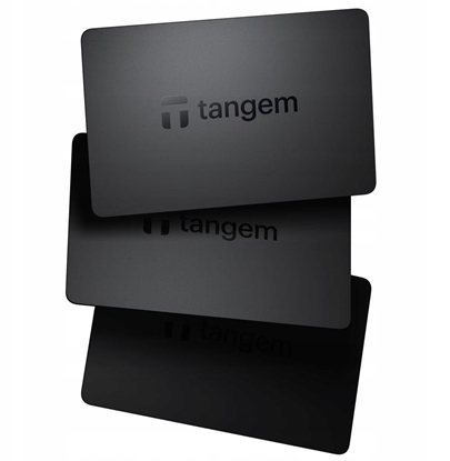 Picture of Tangem TG128X3-B - Portfel kryptowalutowy, CC EAL6+, Czarny