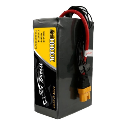 Изображение Tattu 10000mAh 44.4V 30C 12S1P Lipo Battery Pack w