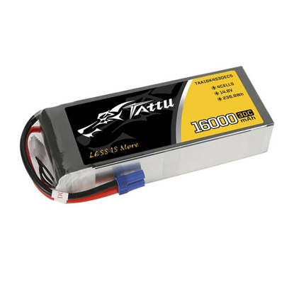 Изображение TATTU 16000mAh 14.8V 30C 4S1P Lipo Battery Pack wi