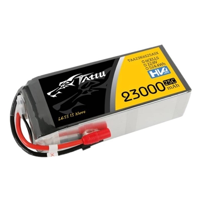 Изображение Tattu 23000mAh 22.8V 25C 6S1P Lipo Battery Pack Wi