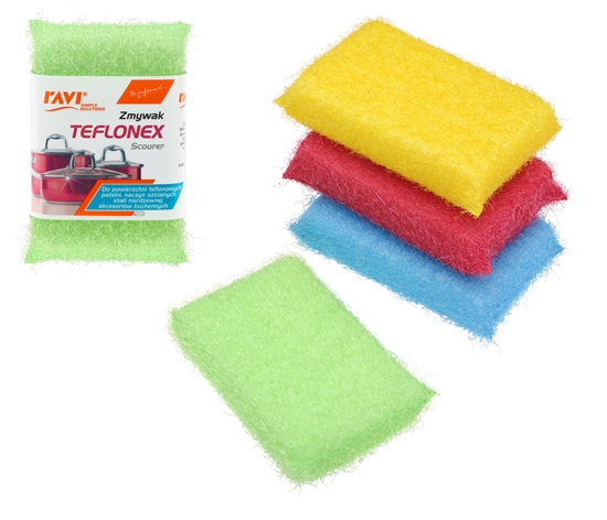 Picture of TEFLONEX scourer, 7 x 3 x 11.5, 00508, Simple Solution