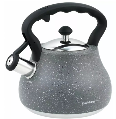 Attēls no Traditional teapot 2.7l gray marble Klausberg KB 7447