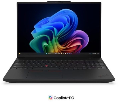 Attēls no Ultrabook ThinkPad T16 G5 21WT000TPB W11Pro ULT5 325/32GB/512GB/INT/16.0 WUXGA/Black/3YR Premier + Co2 offset 
