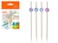 Attēls no Unicorn bamboo snack stick 25pcs, 9cm, 9.5 x 1.5 x 14, 91872, Simple Solution