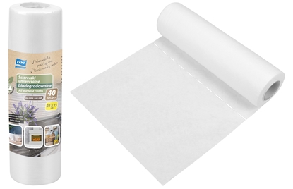 Attēls no Universal biodegradable cloths on a roll, 40 pcs., 7 x 7 x 25, 10461, Simple Solution