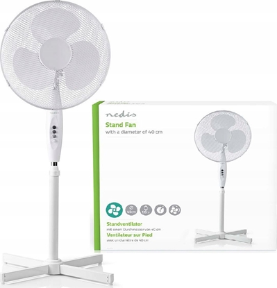 Изображение Wentylator Nedis Wentylator stojcy NEDIS FNST10CWT40 Wiatrak