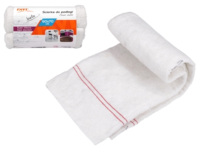 Attēls no White floor wipe, 7 x 0 x 17, 00439, Simple Solution