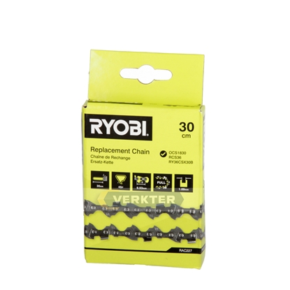 Picture of Zāģa ķēde Ryobi RAC227 12''; 30 cm; 3/8''; 45; 1,1 mm