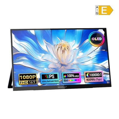 Attēls no ZEUSLAP OL133ED Portable Monitor with a 13.3" Touchscreen