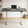Picture of Adjustable Height Table Up Up Bjorn II Gray, Table top L Black