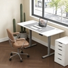Picture of Adjustable Height Table Up Up Bjorn II Gray, Table top L White