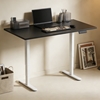 Picture of Adjustable Height Table Up Up Bjorn II White, Table top L Black