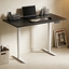 Picture of Adjustable Height Table Up Up Bjorn II White, Table top L Black