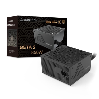 Изображение Power Supply|MONTECH|BETA 2|ATX|PC|100 - 240 V|850 W|BETA2850W