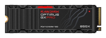 Изображение SSD|SANDISK|600xTBW rating|MTBF 1750000 h|Read speed 7300 MB/s|Write speed 6300 MB/s|NVMe Yes|PCI Express 4.0|M.2|1000 GB|SDSP81100TAH-000E0