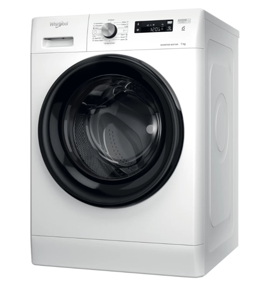 Изображение Whirlpool FFS7259BEE washing machine Front-load 7 kg 1200 RPM White