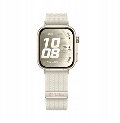 Attēls no 4kom.pl TECH-PROTECT NYLON HUAWEI WATCH FIT 3 / 4 / 4 PRO / 5 / 5 PRO STARLIGHT