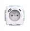 Attēls no ABB Gniazdo z bolcem i przesonami, 2x USB A+C ZONI biay 5569T-A32357 500 2CHT693257A4500