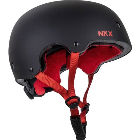 Picture of Aizsargķivere NKX Brain Saver Black Red S izmērs