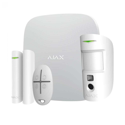 Attēls no ALARM SECURITY STARTERKIT CAM/PLUS WHITE 38174 AJAX