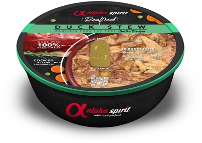 Изображение Alpha Spirit Alpha Spirit Karma mokra dla psa Real Food Duck Stew (dorosy) 280g (9szt/op)
