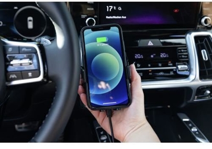 Attēls no Ansmann Ansmann WiLine 15 Car Mount 15W with Qi Charging  1000-0033