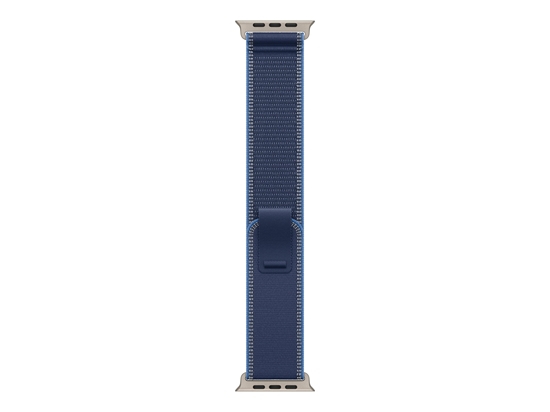 Picture of Apple | 49mm Blue/Bright Blue Trail Loop - S/M - Natural Titanium Finish