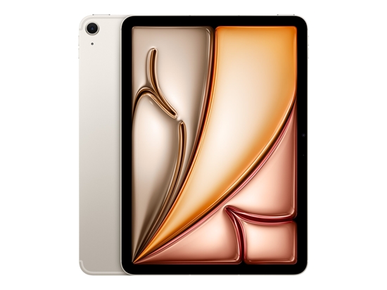 Picture of Apple | iPad Air Wi-Fi + Cellular | 11 " | Starlight | IPS | 2360 x 1640 pixels | Apple M3 | 8 GB | 512 GB | 3G | 4G | 5G | Wi-Fi | Front camera | 12 MP | Rear camera | 12 MP | Bluetooth | 5.3 | iPadOS | USB-C charging cable