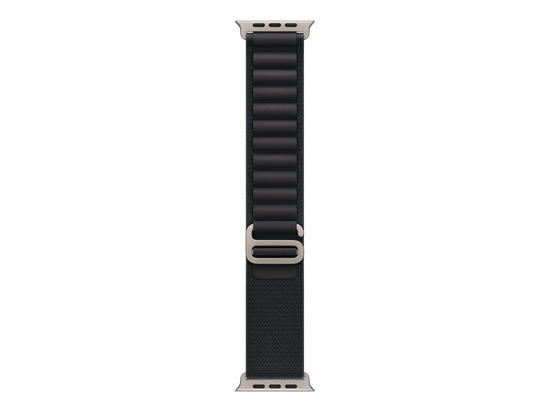 Picture of Apple 49mm Black Alpine Loop - Large - Natural Titanium Finish | Apple