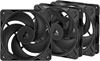 Изображение Arctic Freezer P12 Pro Reverse - 3 Pack Datora korpusam Ventilators 12 cm Melns 3 pcs