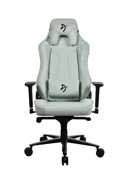 Picture of Arozzi Vernazza SoftFabric | Arozzi | Gaming Chair | Frame material: Metal; Wheel base: Aluminium; Upholstery: Soft Fabric | Pearl Green