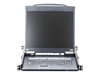 Picture of Aten | 16-Port PS/2-USB VGA 19" LCD KVM over IP Switch with Daisy-Chain Port and USB Peripheral Support | CL5716IN