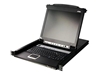 Picture of Aten | 16-Port PS/2-USB VGA 19" LCD KVM Switch with Daisy-Chain Port and USB Peripheral Support | CL5716N