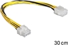 Изображение Barošanas kabelis 8pin EPS M > F, 30cm, Delock