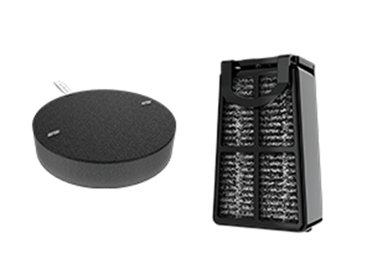Picture of Bissell | Multireach Active Washable Vacuum Filters, Stick Vacuum Accessories | No ml | 1 x Pre-Motor Filter; 1 x Post-Motor Filter pc(s) | Black