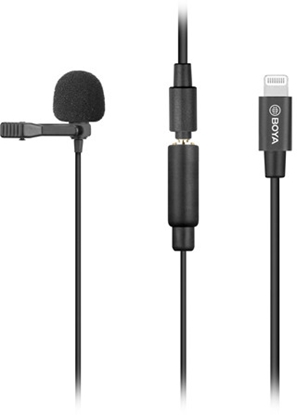 Attēls no BOYA BY-M2           Omni Directional Lavalier Microphone