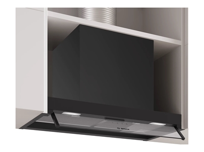 Изображение Bosch DBB65CC60 | Hood | Canopy | Energy efficiency class B | Width 60 cm | Mechanical | 582 m³/h | Matte Black | LED