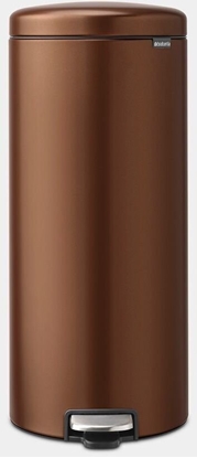 Picture of Brabantia Pedal Bin NewIcon 30 Liter Warm Bronze