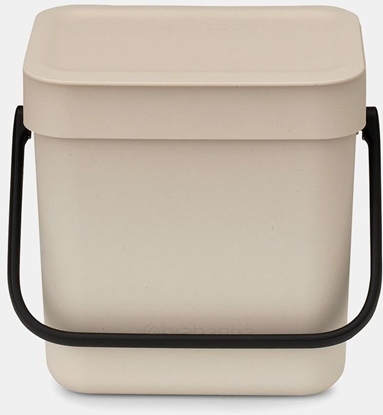 Изображение Brabantia Sort & Go Abfallbehäl. Soft Beige 3 L