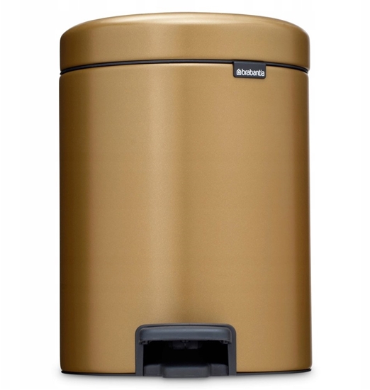 Picture of Brabantia Treteimer Newicon 5 L Warm Brass