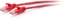 Attēls no C2G 5ft (1.5m) Cat6a Snagless Unshielded (UTP) Slim Ethernet Network Patch Cable - Red - Kabel do patchowania - RJ-45 (M) do RJ-45 (M) - 1.5 m - 4.8 mm - UTP - CAT 6a - uformowany, bez haka - Czerwony